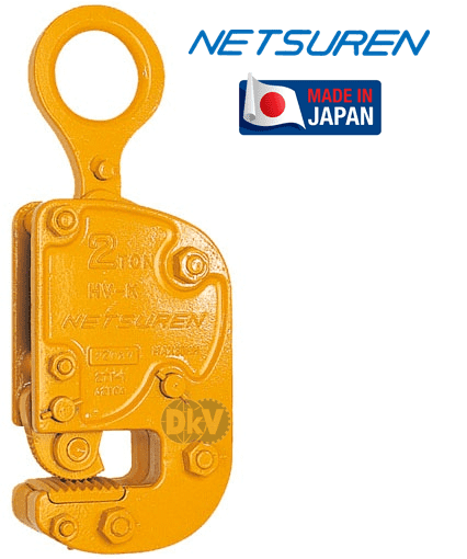 Kẹp tôn ngang Netsuren HV-K (1 ton), Netsuren horizontal lifting clamps for steel HV-K (1 ton)