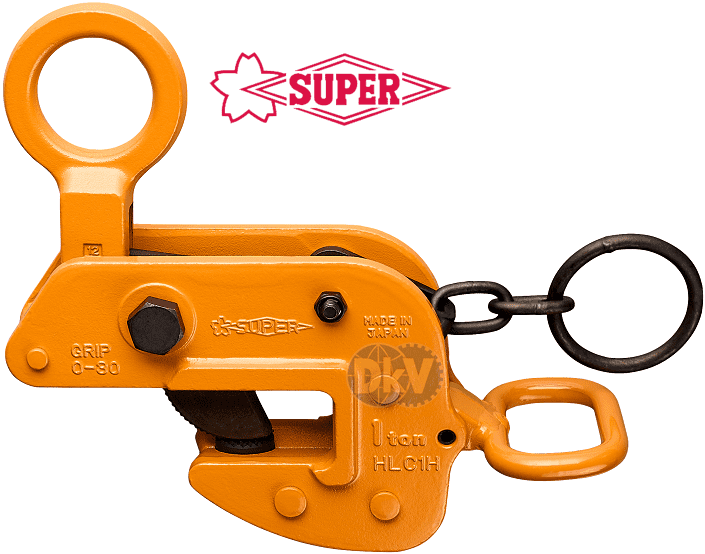Kẹp tôn ngang Super Tool HLC0.5HN, Super Tool horizontal lifting clamps for steel HLC0.5HN