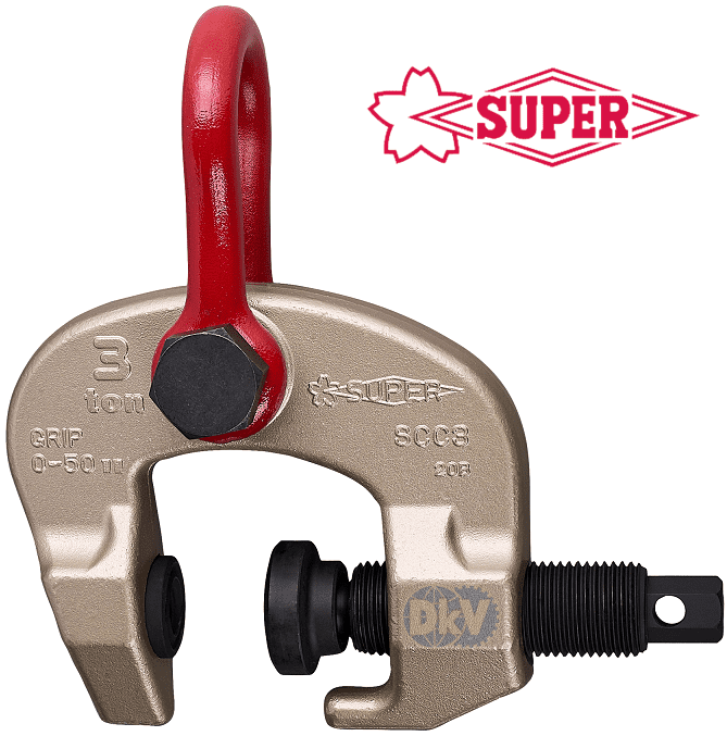 Kẹp tôn đứng Super Tool SCC6, Super Tool vertical lifting clamps for steel SCC6