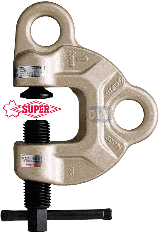Kẹp tôn ngang Super Tool SDC0.5S, Super Tool lateral lifting clamps for steel SDC0.5S