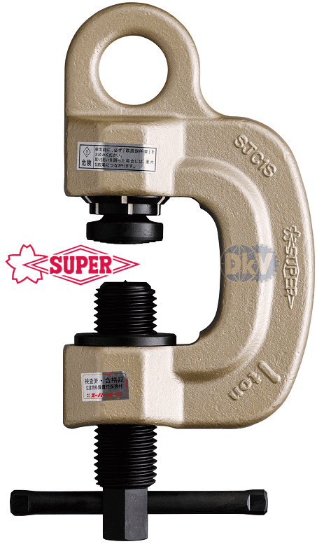 Kẹp tôn ngang Super Tool SJC1S, Super Tool lateral lifting clamps for steel SJC1S