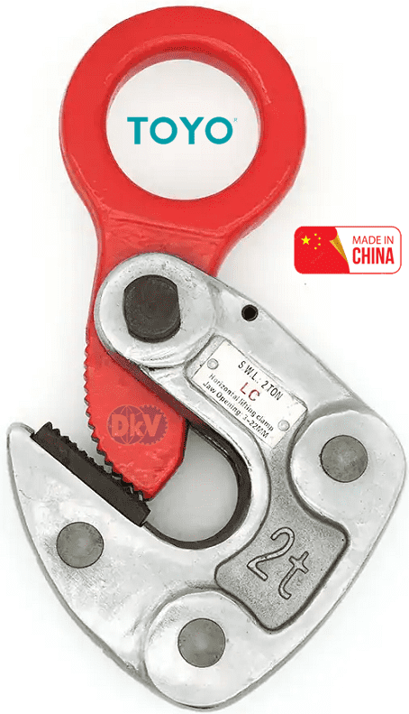 Kẹp tôn ngang Toyo LC1, Toyo horizontal lifting clamps for steel LC1