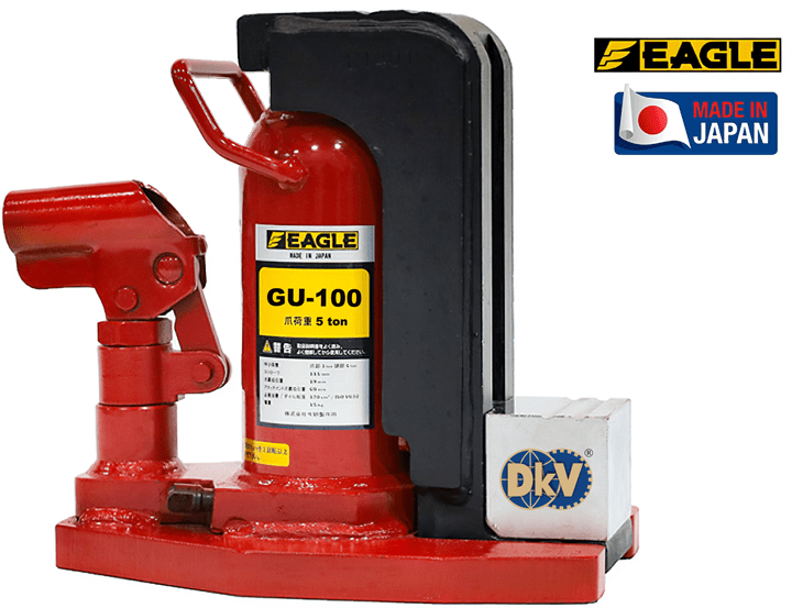 Kích móc thủy lực Eagle GU-100, Eagle hydraulic toe jack GU-100