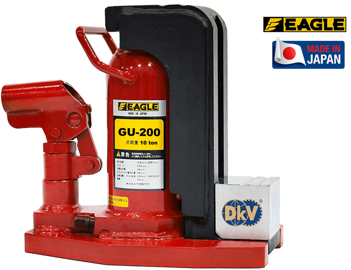 Kích móc thủy lực Eagle GU-200, Eagle hydraulic toe jack GU-200
