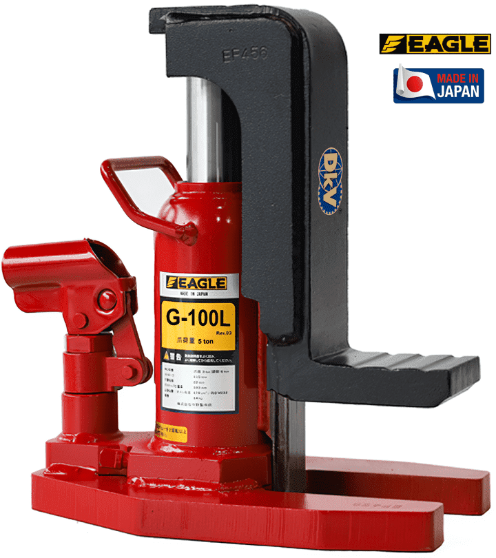 Kích móc thủy lực Eagle G-100L, Eagle hydraulic toe jack G-100L
