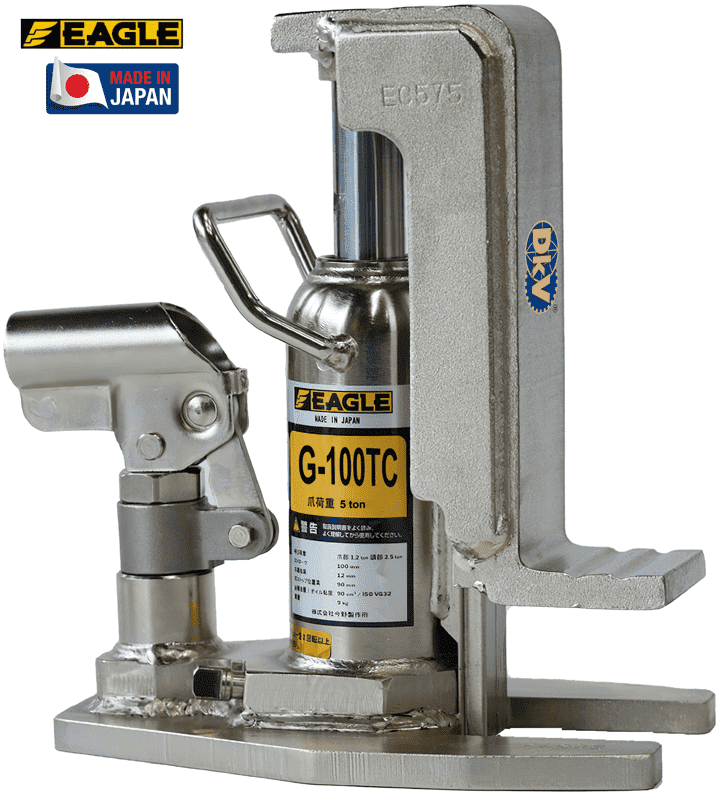 Kích móc thủy lực Eagle G-100TC, Eagle hydraulic toe jack G-100TC