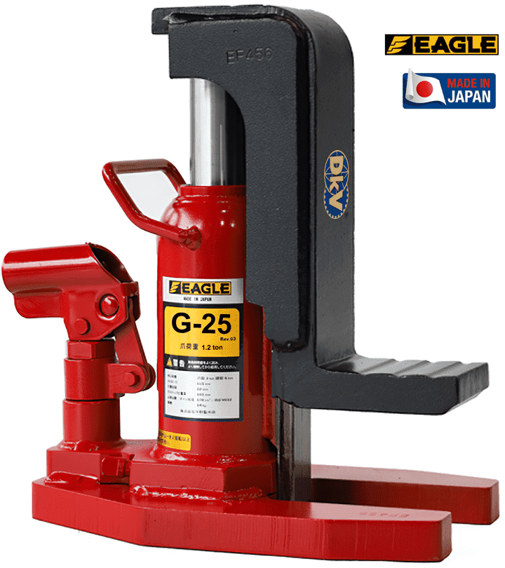 Kích móc thủy lực Eagle G-25, Eagle hydraulic toe jack G-25