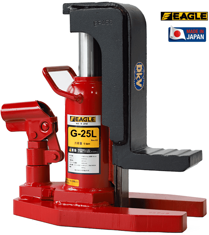 Kích móc thủy lực Eagle G-25L, Eagle hydraulic toe jack G-25L