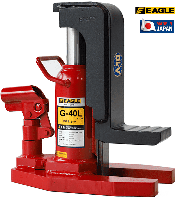 Kích móc thủy lực Eagle G-40L, Eagle hydraulic toe jack G-40L