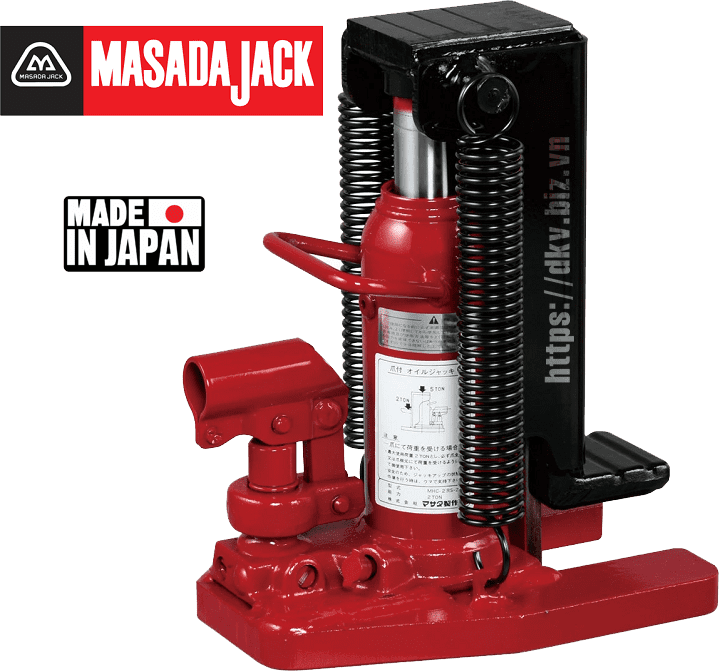 Kích móc thủy lực Masada MHC-1.5SL-2, Masada hydraulic toe jack MHC-1.5SL-2