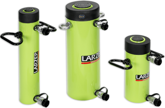 kich thuy luc 2 chieu Larzep D01016, con doi thuy luc 2 chieu Larzep D01016, larzep double acting hydraulic jack D01016