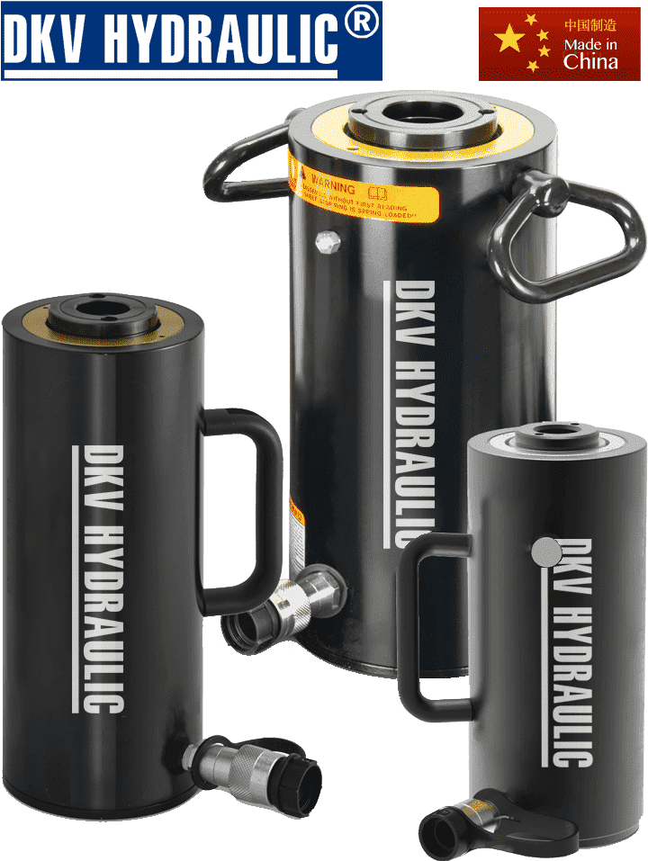 Kích thủy lực RACH-15010, kích thủy lực rỗng tâm vỏ nhôm RACH-15010, single acting aluminum hollow hydraulic jack RACH-15010: