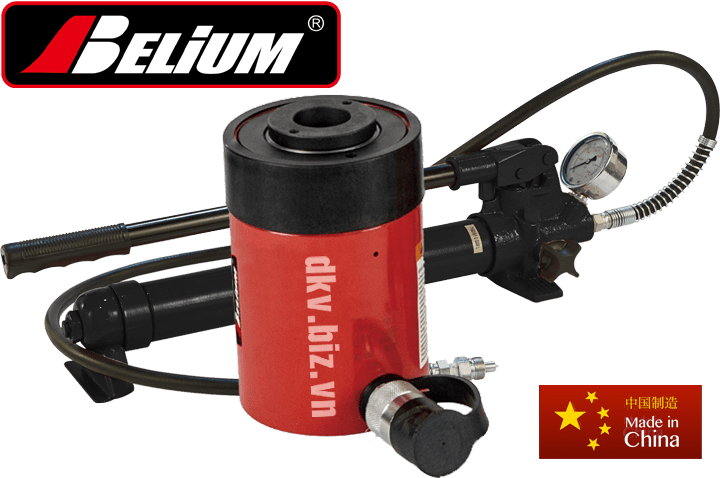 Bộ kích thủy lực Belium BMSH-603, Belium hydraulic cylinder and hand pump set BMSH-603
