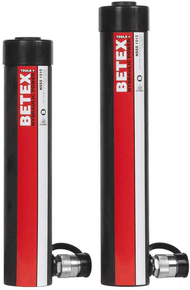 kich thuy luc betex NSSS 1512 , betex single acting hydraulic jack nsss 1512