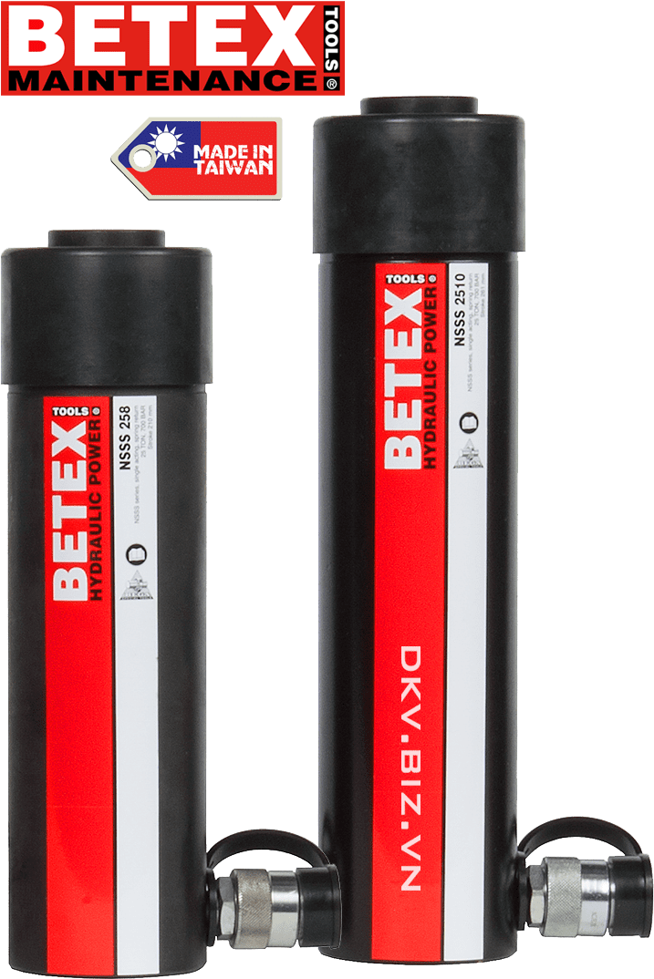 kich thuy luc betex nsss 2510, con doi thuy luc betex nsss 2510, betex hydraulic cylinder nsss 2510