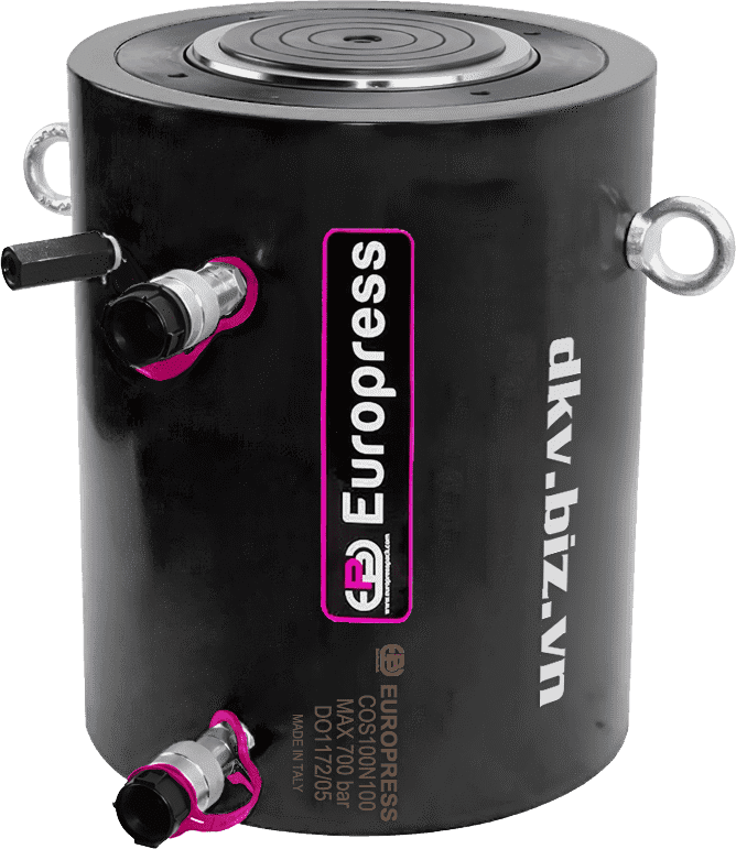 kich thuy luc europress cos100n150, con doi thuy luc europress cos100n150, europress double acting hydraulic jack cos100n150
