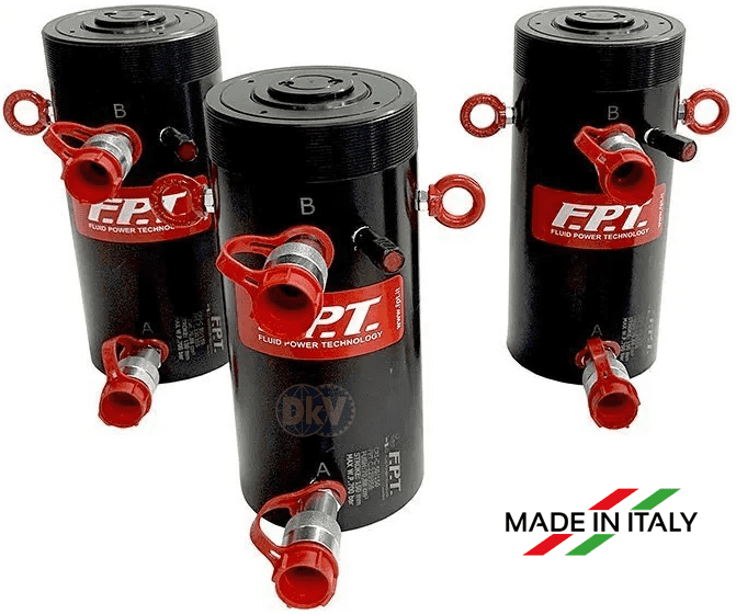 Kích thủy lực FPT CRI-C-150/100, kích thủy lực 2 chiều FPT CRI-C-150/100, FPT double acting hydraulic jack CRI-C-150/100