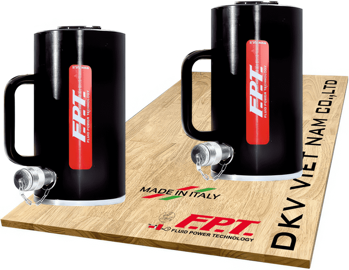 kich thuy luc fpt crma-30/100-sh, kich thuy luc vo nhom fpt crma-30/100-sh, fpt single acting aluminum hydraulic jack crma-30/100-sh