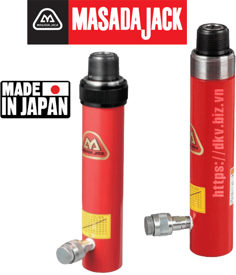 Kích thủy lực 1 chiều Masada MCA35-50, con đội thủy lực 1 chiều Masada MCA35-50, Masada hydralic jack MCA35-50