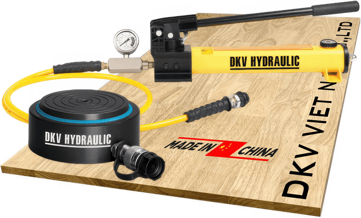 Bộ kích thủy lực CUSP250 , Bộ con đội thủy lực CUSP250 , Hydraulic cylinder and hand pump set CUSP250 