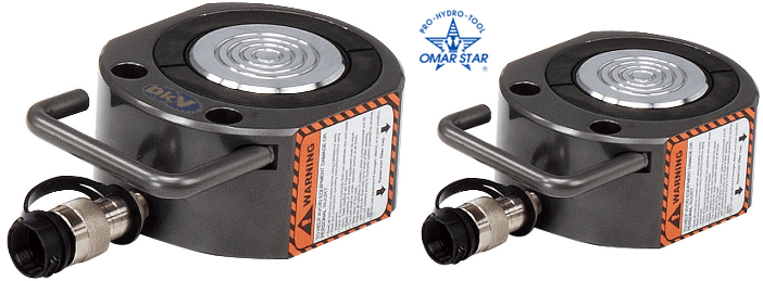 Kích thủy lực mong Omarstar HC50-15, con đội thủy lực mong Omarstar HC30-15, Omarstar Flat hydraulic jack HC50-15