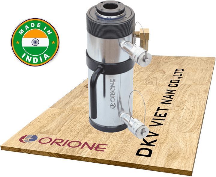 Kích thủy lực rỗng tâm Orione ODH 30-150, con đội thủy lực rỗng tâm Orione ODH 30-150, Orione hole hydraulic jack ODH 30-150