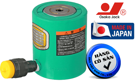 Kích thủy lực ngắn Osaka EL10S3.5, con đội thủy lực ngắn Osaka EL10S3.5, Osaka short hydraulic jack EL10S3.5