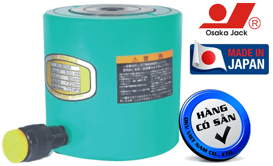 Kích thủy lực ngắn Osaka EL50S6, con đội thủy lực ngắn Osaka EL50S6, Osaka short hydraulic jack EL50S6