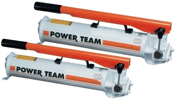 Bơm thủy lực Power Team P157D , bơm tay thủy lực Power Team P157D, Power Team hydraulic hand pump P157D