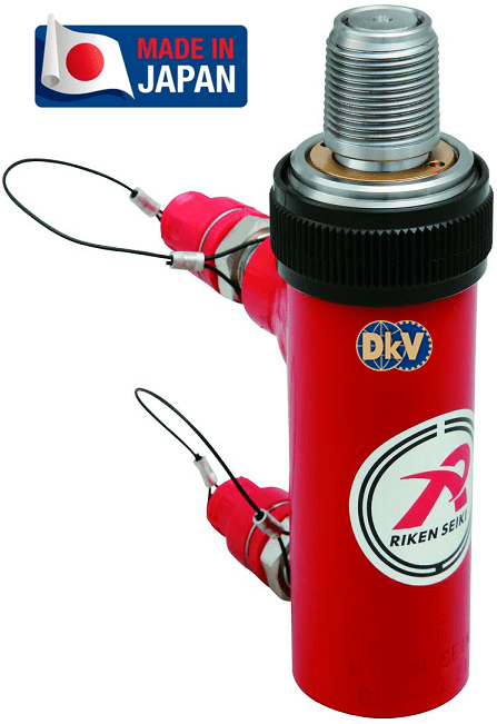 Kích thủy lực Riken D04-50 kích thủy lực 2 chiều Riken D04-50, Riken double acting hydraulic jack D04-50