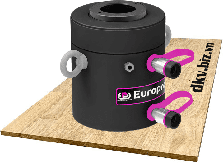 kich thuy luc europress cof100n75, con doi thuy luc europress cof100n75, europress double acting center hole jack cof100n75