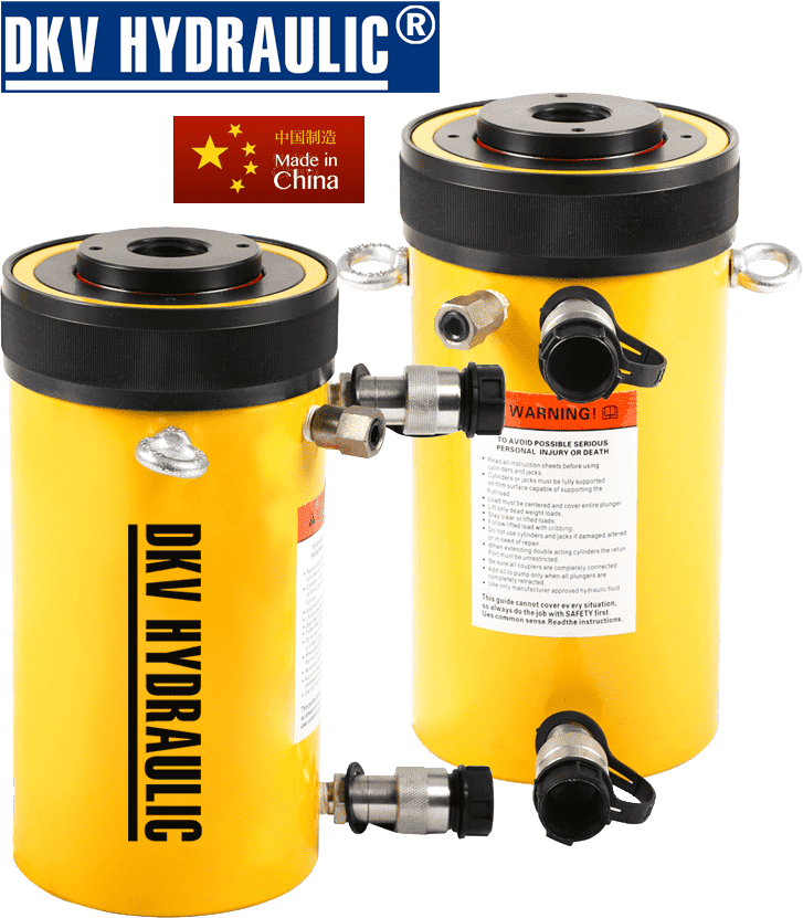 Kích thủy lực rỗng tâm HHR3012, kích thủy lực rỗng tâm 2 chiều HHR3012, hollow plunger hydraulic jack HHR3012