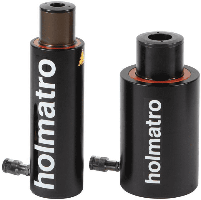 Kích thủy lực vỏ nhôm rỗng tâm Holmatro HAHC20S10 , Holmatro aluminum single acting hollow hydraulic jack HAHC20S10