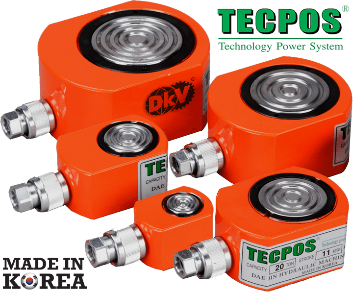 Kích thủy lực Tecpos TSLC-15016, Tecpos low hydraulic jack TSLC-15016