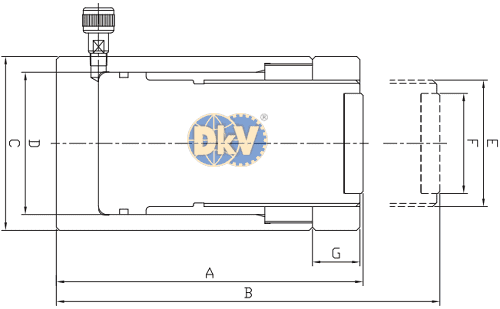 Kích thủy lực Tonners DLN-30200, kích thủy lực vòng hãm Tonners DLN-30200, Tonners lock nut hydraulic jack DLN-30200