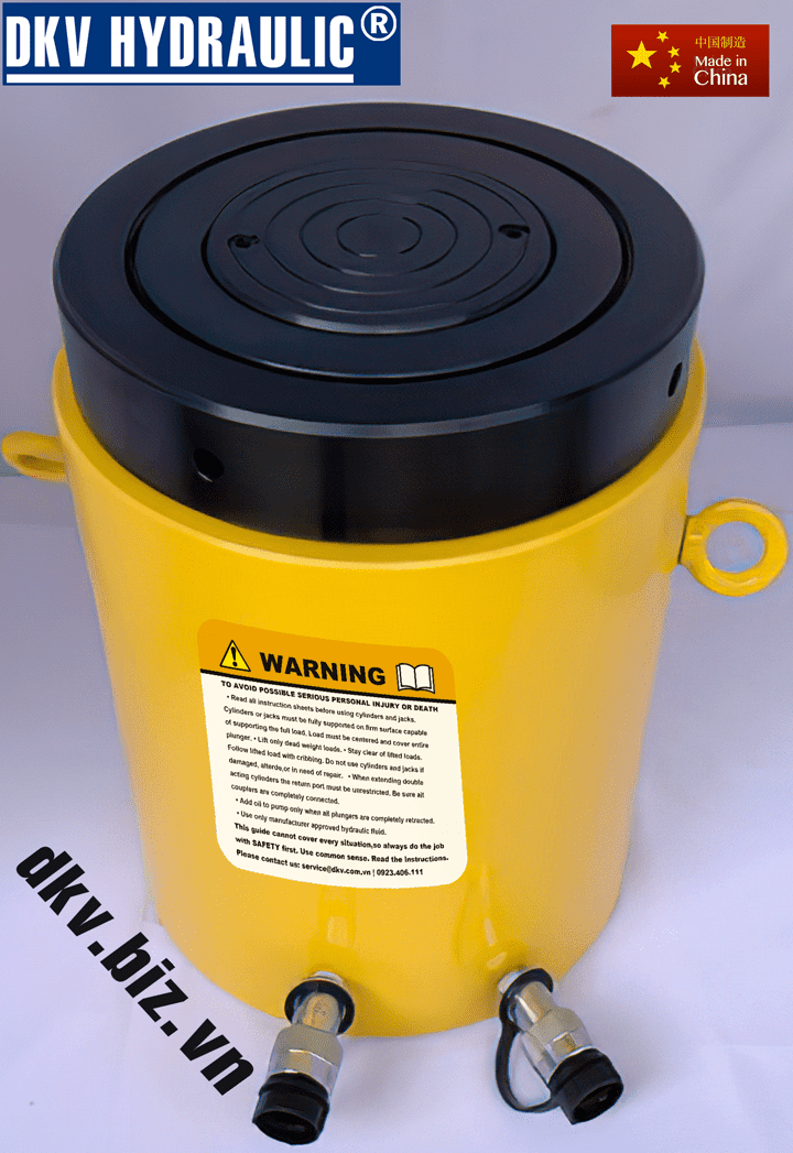 Kích thủy lực HCRL25010, kích thủy lực vòng hãm HCRL25010, Double acting lock nut hydraulic jack HCRL25010