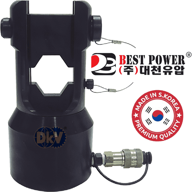Đầu ép cốp thủy lực Best Power DTC-630, Best Power hydraulic crimping heads DTC-630