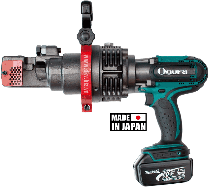 May Cat Thep Thuy Luc Ogura HCC-19DF , Ogura Cordless Hydraulic Rebar Cutter HCC-19DF