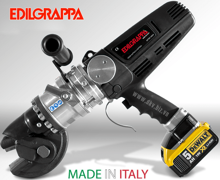 May Cat Thep Thuy Luc Edilgrappa 150.03007 , Edilgrappa Cordless Hydraulic Rebar Cutter 150.03007 