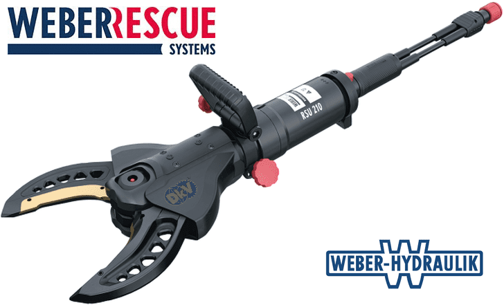 Đầu cắt thủy lực Weber RSU 210 PLUS, Weber hydraulic cutter RSU 210 PLUS