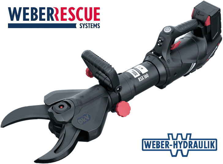 Đầu cắt thủy lực Weber RSX 160 E-FORCE3, Weber hydraulic cutter RSX 160 E-FORCE3