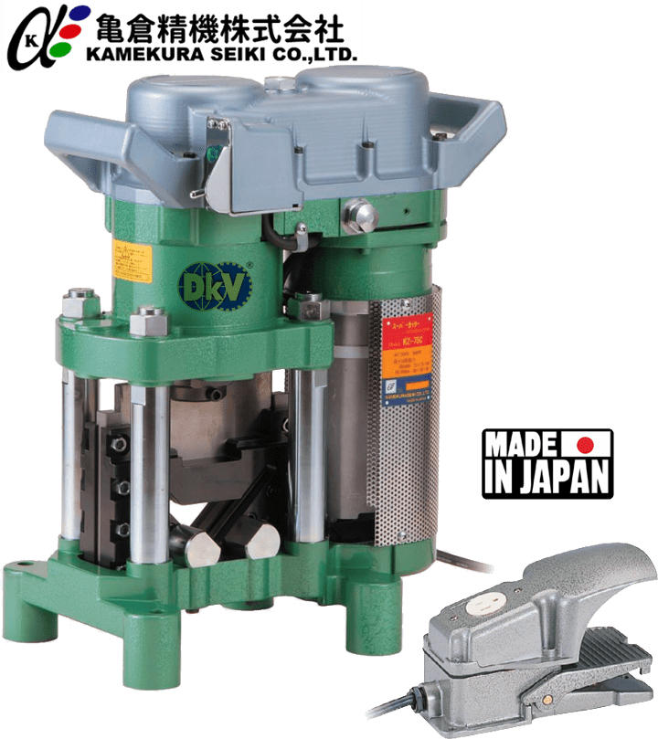 Máy cắt góc thủy lực Kamekura KZ-75C, Kamekura angle processing machine KZ-75C