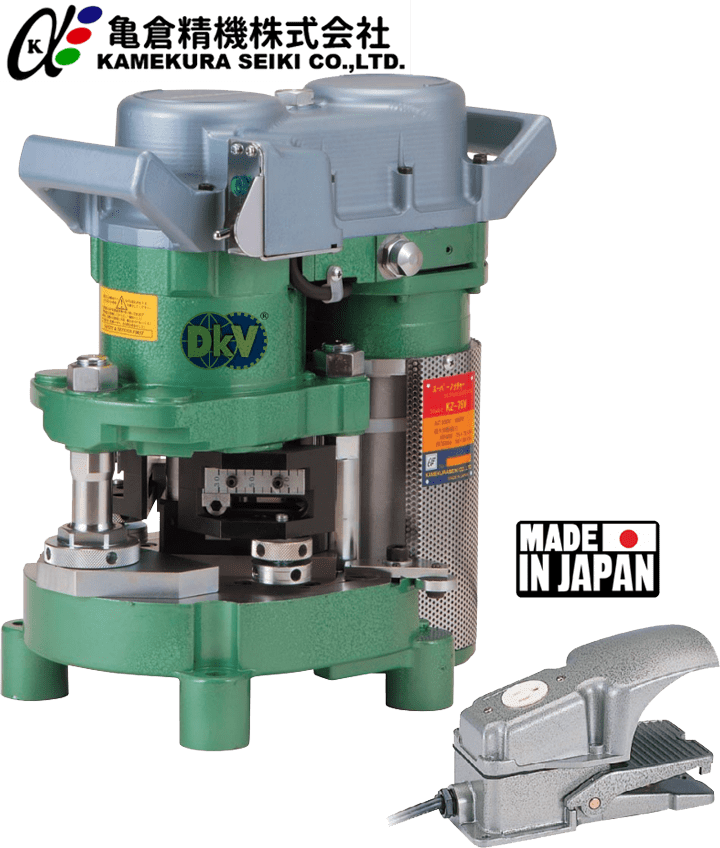 Máy cắt góc thủy lực Kamekura KZ-75V, Kamekura angle processing machine KZ-75V