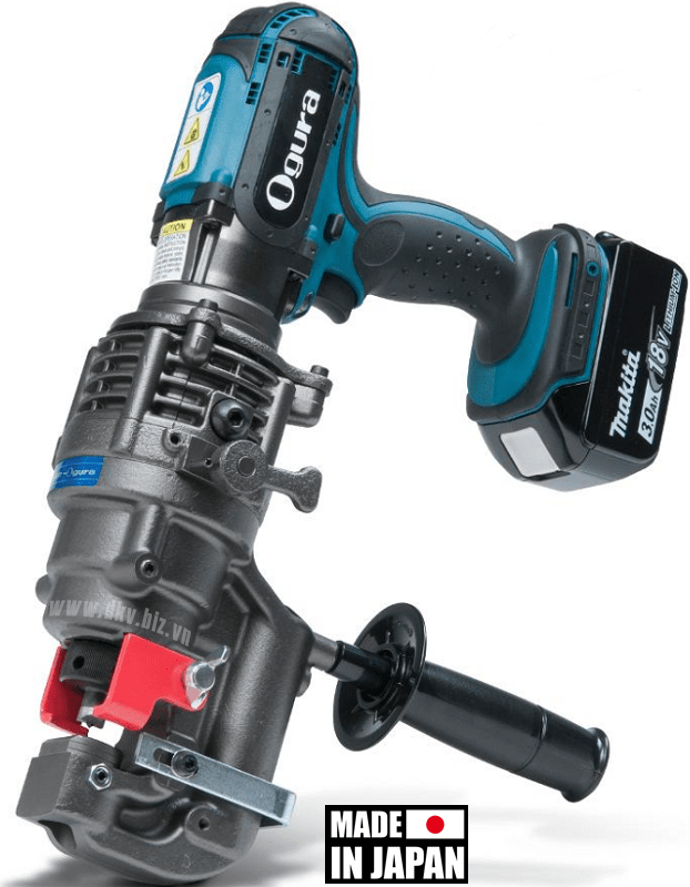 MAY ĐỘT LỖ THỦY LỰC OGURA HPC-156WDF , OGURA Cordless HYDRAULIC PUNCHER HPC-156WDF 