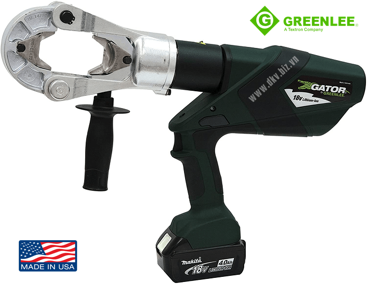 may ep cot thuy luc Greenlee EK1550FLX22 , Greenlee Cordless hydraulic crimpers EK1550FLX22