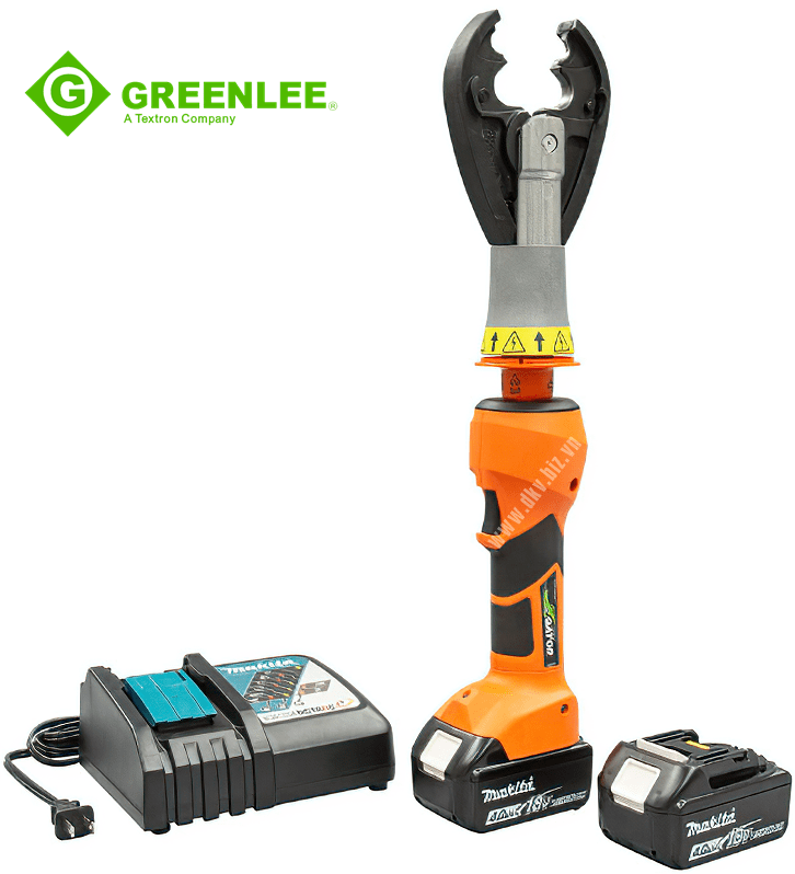 may ep cot thuy luc Greenlee EK425VXDBG22 , Greenlee Cordless hydraulic crimpers EK425VXDBG22
