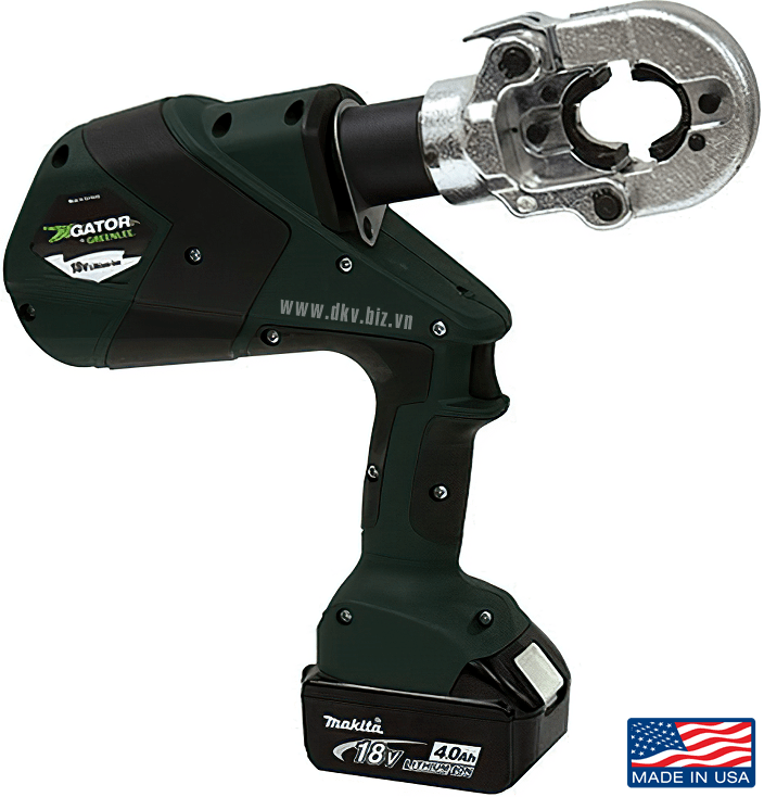 may ep cot thuy luc Greenlee EK622PLX230 , Greenlee Cordless hydraulic crimpers EK622PLX230