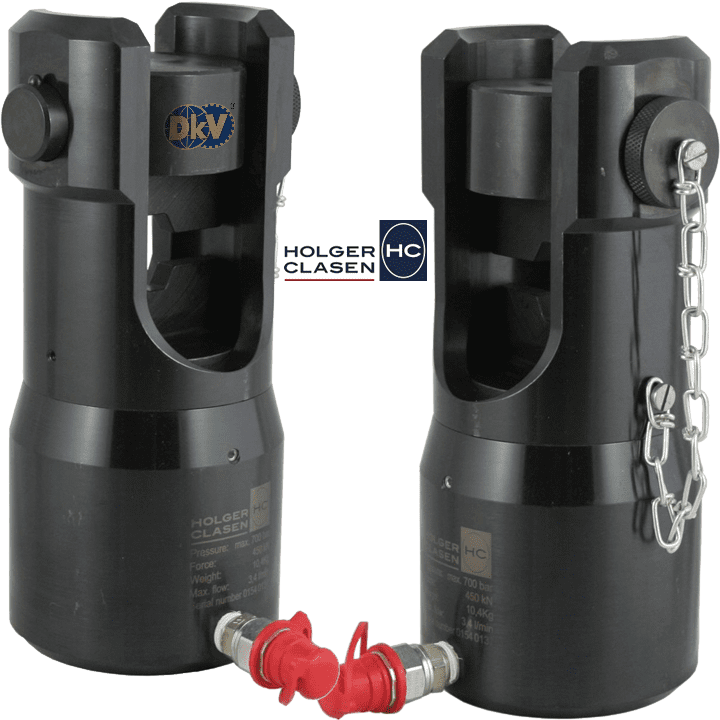 Đầu ép cốt thủy lực Holger Clasen EPC 450-HA, Holger Clasen hydraulic Crimpers EPC 450-HA