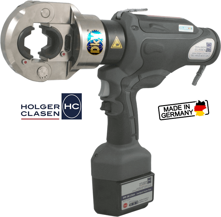 Máy ép cốt thủy lực Holger Clasen PressMax 12-Set, Holger Clasen hydraulic Crimpers PressMax 12-Set