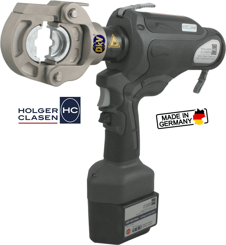 Máy ép cốt thủy lực Holger Clasen PressMax 6-C-Set, Holger Clasen hydraulic Crimpers PressMax 6-C-Set